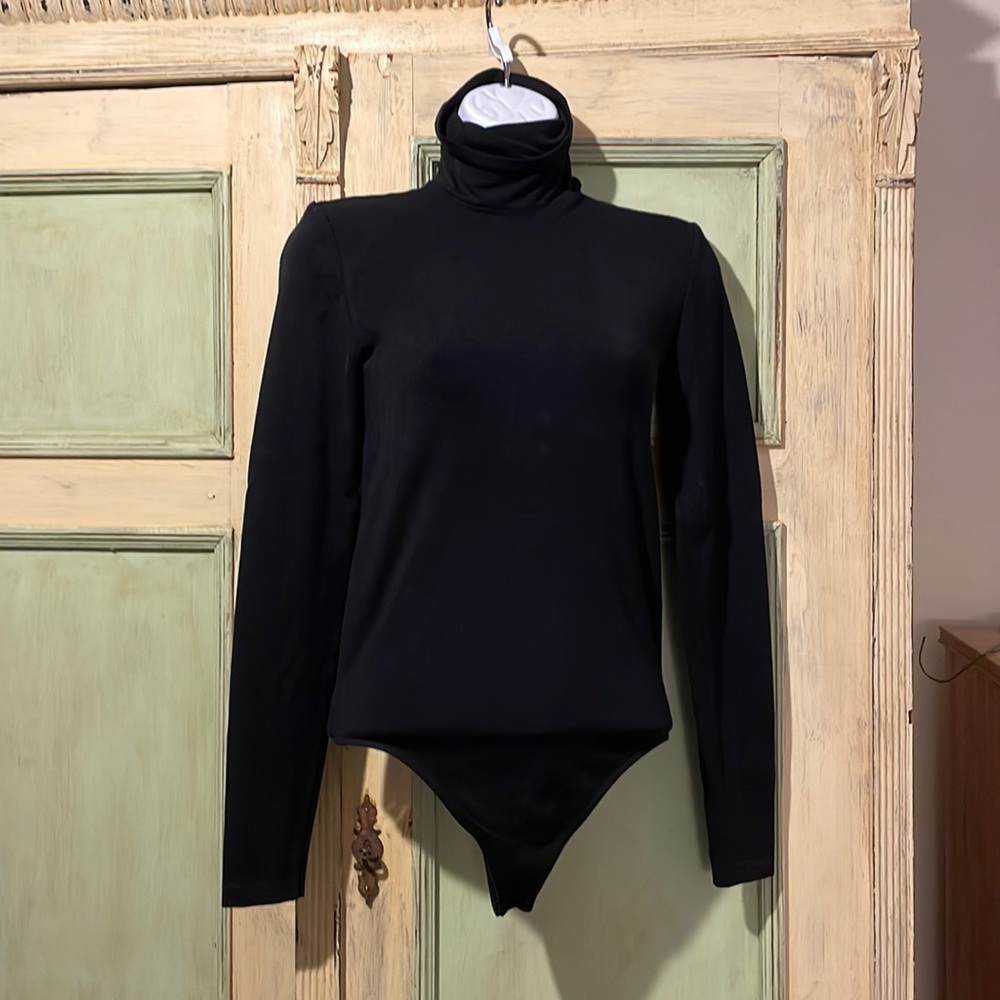 **No longer for sale***** Wolford Colorado string turtleneck bodysuit